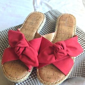 Nine West Flat Espadrilles Size 10M